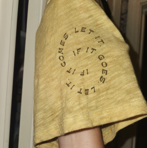 Torrid Yellow Boxy T-Shirt with Scenic Graphic - Picture 3 of 5